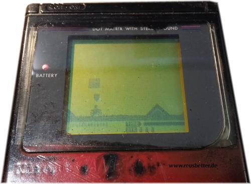 Nintendo GAME BOY CLASSIC Handheld-Konsole Retro DMG-01- 4 Spiele und Case