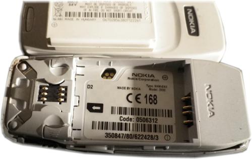 NOKIA 3330 Retro Handy | Grau Blau | Klassisch/Candy-Bar | DualBand | Simlock Frei