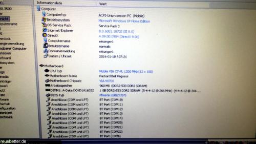 Packard Bell EasyNote Netbook | XS20-007 Pegasus | 1,2 GHz | DVI | 2 Teile 1 Preis
