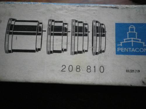 Pentacon zwischen RINGSET 208 810