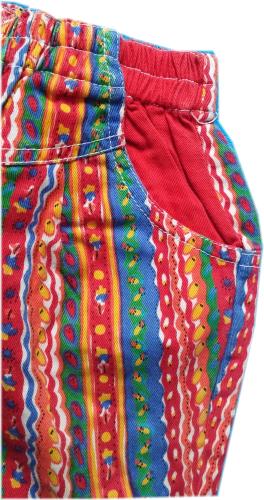 Kleinkinder Schlupfhose - bunte Kinder Sommerhose - größe 80 Playtime