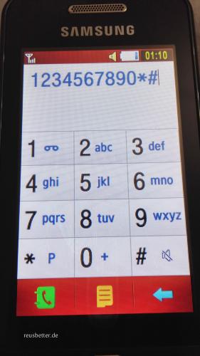 Samsung Star GT- S5230 Smartphone |  Touchscreen | 3 Zoll | 3.2 MP |  Simlock Frei