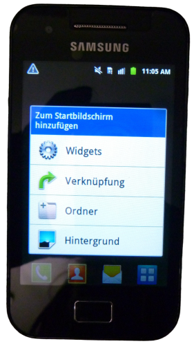 Samsung Galaxy Ace GT-S5830i Smartphone | 5 MP Kamera | 3,5 Zoll | Onyx Black | Simlock Frei