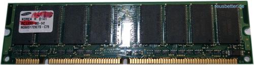Samsung PC Arbeitsspeicher 128MB RAM PC133-542 PC RAM