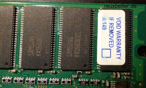 SAMSUNG PC Arbeitsspeicher 256MB SDRAM PC133U-333-542 PC RAM
