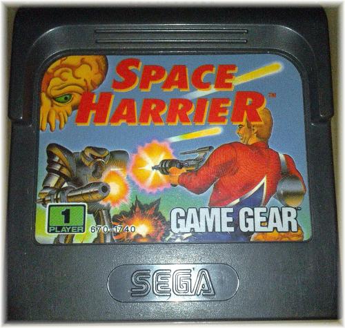 Sega Game Gear Spiel 〄 Space Harrier 〄 Retro Game