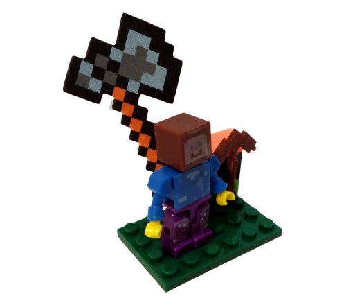 Schlüsselanhänger Minecraft Motiv Set Steve Sammel Box Set
