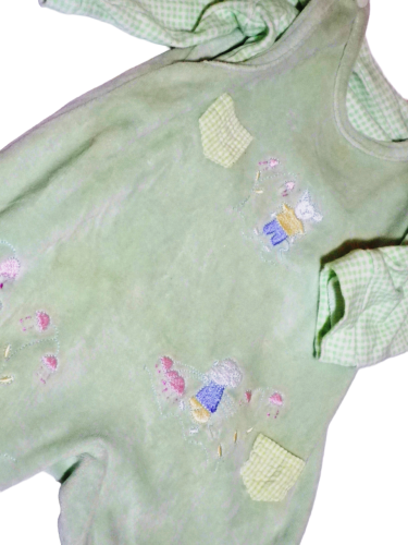 Kleinkinder Baby Strampler ☀ 2 Teiliges Baby Erstlingsset ☀ gr. 56 ☀ Lindgrün