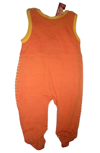 Little King Strampler Giraffen Orange Gelb Größe 68