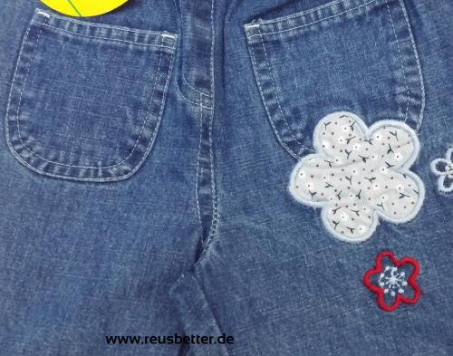 Kleinkinde Mädchen Sommer Jeans Shorts mit Rüschen