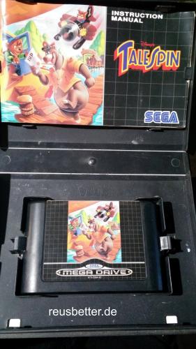 Disney's Talespin Sega Mega Drive Retro Games Spiel mit OVP
