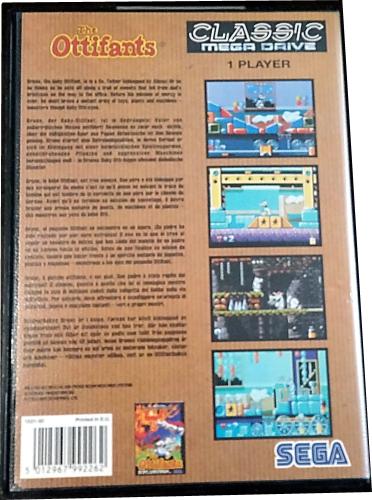 The Ottifants Classic Sega Mega Drive Spiel mit OVP und Anleitung