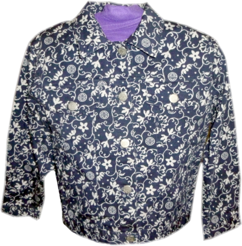 Kinderjeans Kombination Mädchen Jeanshose mit Jeansjacke Größe 128 von Topolino