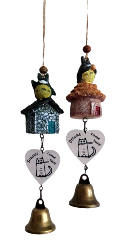 Mein Nachbar Totoro  Steingut Fenster Deko hängend Studio Ghibli Totoro Windspiel
