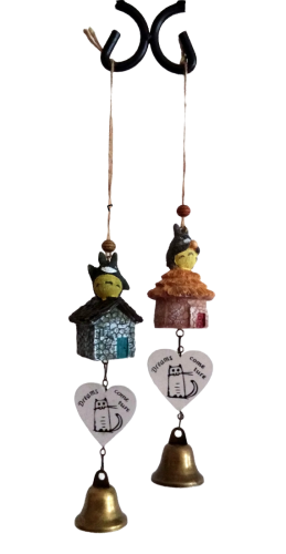 Mein Nachbar Totoro  Steingut Fenster Deko hängend Studio Ghibli Totoro Windspiel