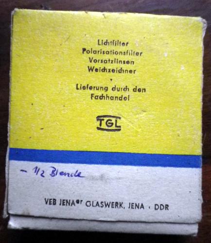 Jena Filter Polarisationsfilter B - M 49 x 0,75