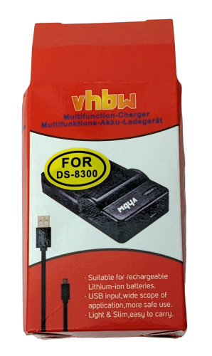 vhbw DC-K4 Akku Ladegerät kompatibel Medion DC8300 Digitalkamera