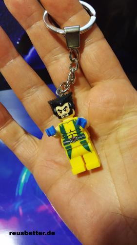 Wolverine X-Men - Kaygoo Block Motiv Schlüsselanhänger | Lego Styl