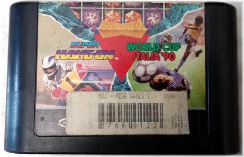 Mega Games 1Super Hang On World Cup Italia Columns Sega Mega Drive 1992