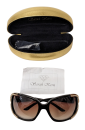 Design Damen Sonnenbrille Sarah Kern mit Goldenem Hartschalen Etui