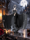 Münzbörse aus PU-Leder | Gothic Fledermaus