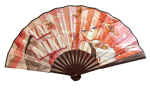 Genshin Impact Yae Miko Bambus Seidenfächer 33 cm