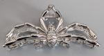 Haarclip Spider Metall Haar Accessoires Silber Gothic Haarspange