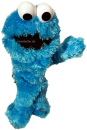 Krümelmonster Sesamstraße Handpuppe Sesamstrasse Handspielpuppe