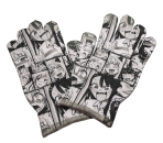 Handschuhe Manga Ahegao Motiv Manga Print  Winterhandschuhe Cosplay Kostüm Handschuhe