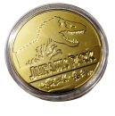 Jurassic Park Gedenkmünze T-Rex Metall Sammlermünze
