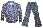 Kinderjeans Kombination Mädchen Jeanshose mit Jeansjacke Größe 128 von Topolino