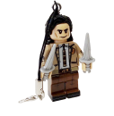 LOKI TVA LOZ Schlüsselanhänger Set Lego Motiv mit Waffen