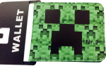 Motiv Minecraft -Pixelblock -Portmonee - Klapp-Geldbörse - 2 Motive zur Auswahl