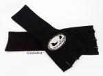 NIGHTMARE BEFORE CHRISTMAS Jack Skellington Fingerlose Handschuhe  2in1