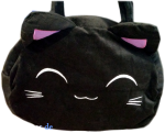 Nemu Neko Samt Plüsch Damen Handtasche Kawaii ► Süße Plüsch Schlafende Katze