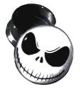 Nightmare Before Christmas Jack Skellington 3D Expander Plug Tunnel Acryl