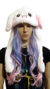 Anime Hasenmütze Samtplüsch mit beweglichen Ohren - Kawaii