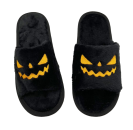 Plüsch Hausschuhe Pumpkin Jack – Ghostface - Schwarz Unisex