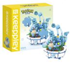 Pokemon Chiggy Welt Keepplay Modelbausten Set mit Insel