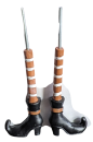 Hexenbeine Blumentopf Steck-Ornamente Halloween Set
