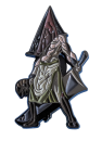 Silent Hill Pyramid Head Emailie PIN - Willkommen in der Hölle - Anstecker Kragen Pin