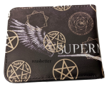 Supernatural Castiel Flügel Pentagramm Portemonnaie Brieftasche