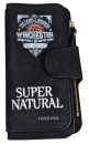 Supernatural Winchester Damen Wildleder Portemonnaie Schwarz