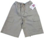 Cargo Shorts Schlupfhose für Jungen von El Top Hellgrau