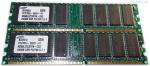 Samsung PC Arbeitsspeicher 2x 256 MB DDR RAM PC2700U PC RAM